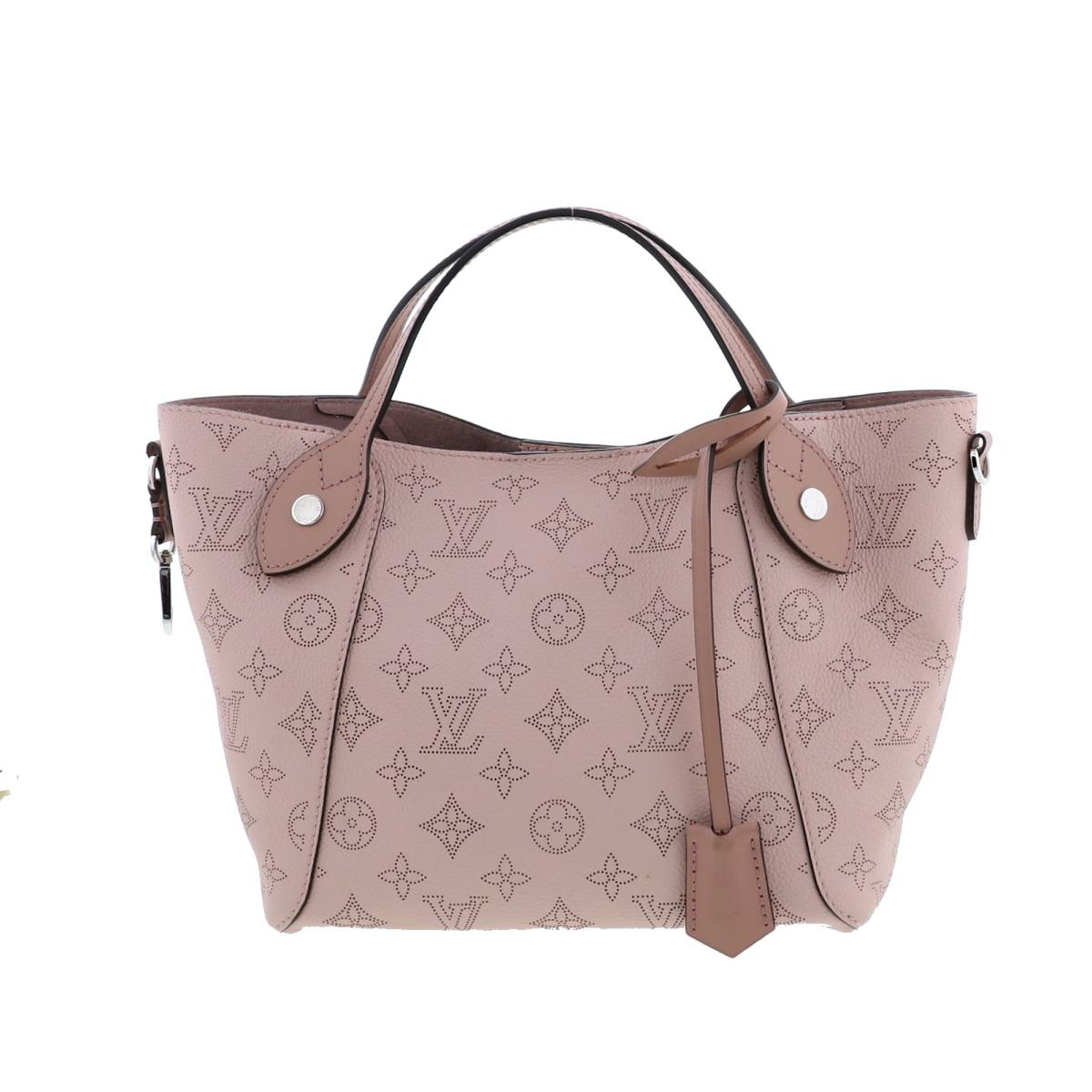 Louis Vuitton Monogram Mahina Hina PM Magnolia Shoulder Bag Pink