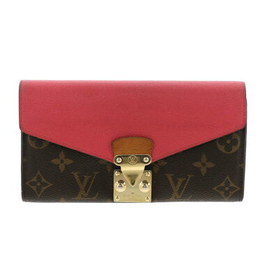 Louis Vuitton Monogram Cerise Portefeuil Pallas Long Wallet