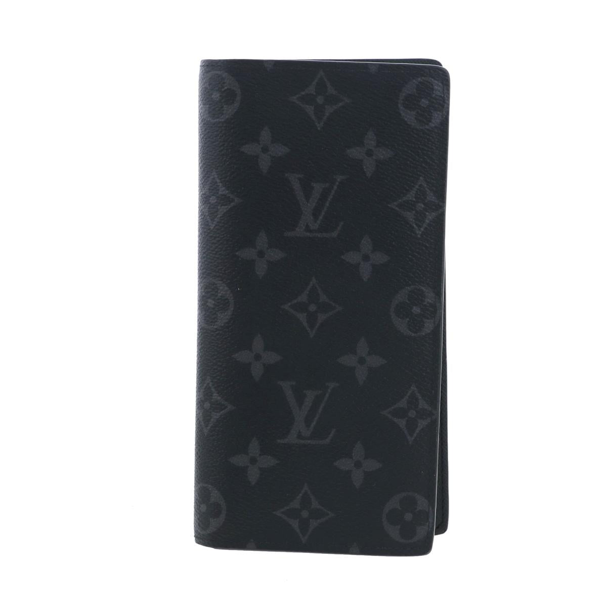 Louis Vuitton Monogram Eclipse Portofeuil Blaza Long Wallet