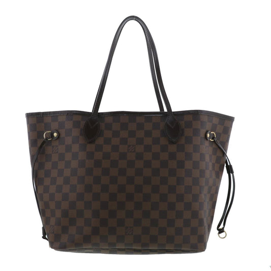 Louis Vuitton Neverfull MM Tote Bag Damier Ebene Brown