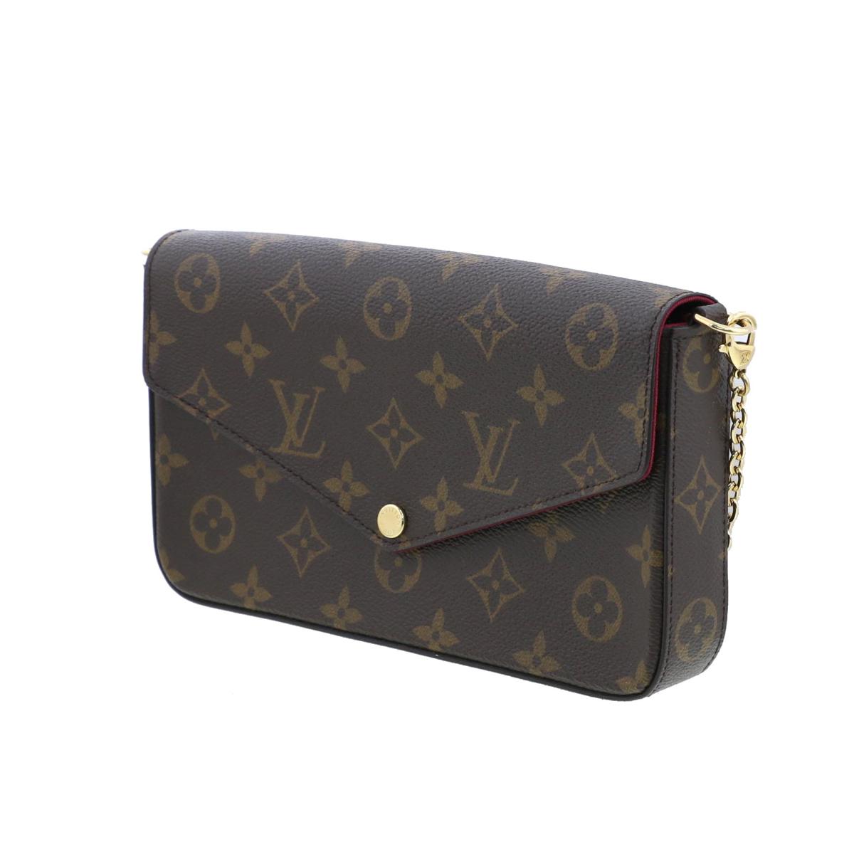Louis Vuitton Monogram Canvas Pochette Felicie Long Wallet