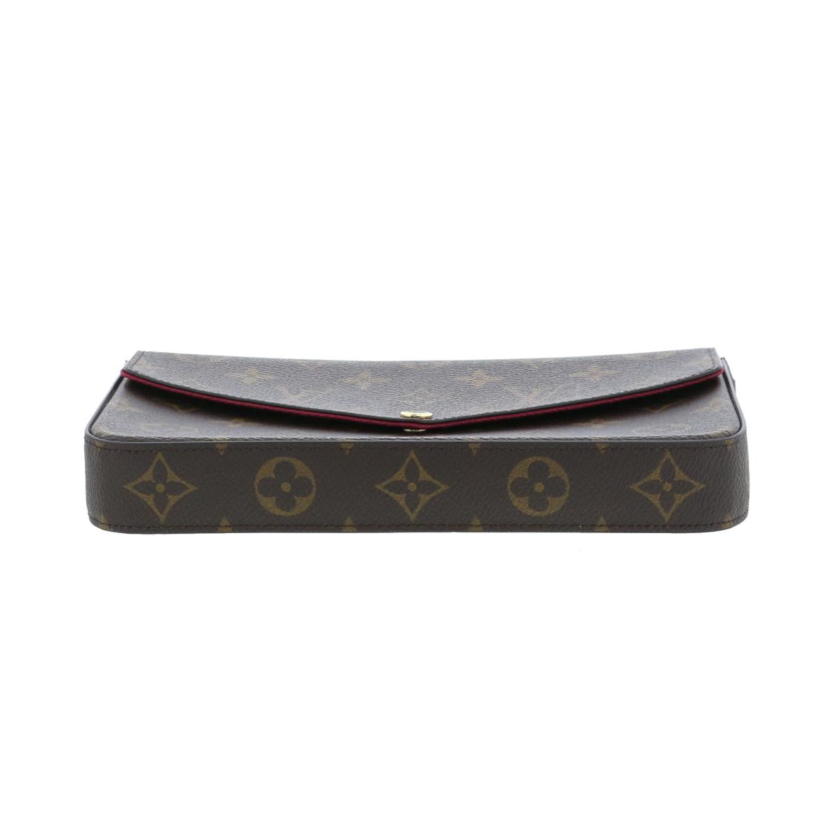 Louis Vuitton Monogram Canvas Pochette Felicie Long Wallet