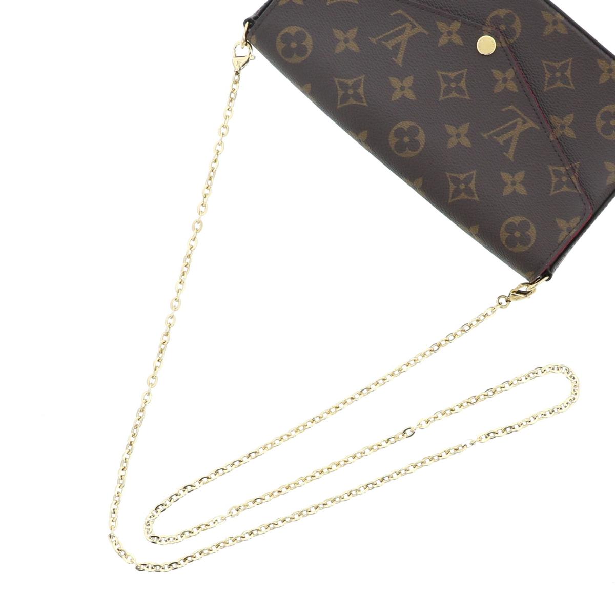 Louis Vuitton Monogram Canvas Pochette Felicie Long Wallet