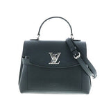 Louis Vuitton LockMe Ever BB Calf Leather Handbag Black