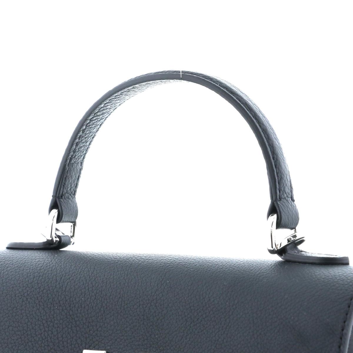 Louis Vuitton LockMe Ever BB Calf Leather Handbag Black