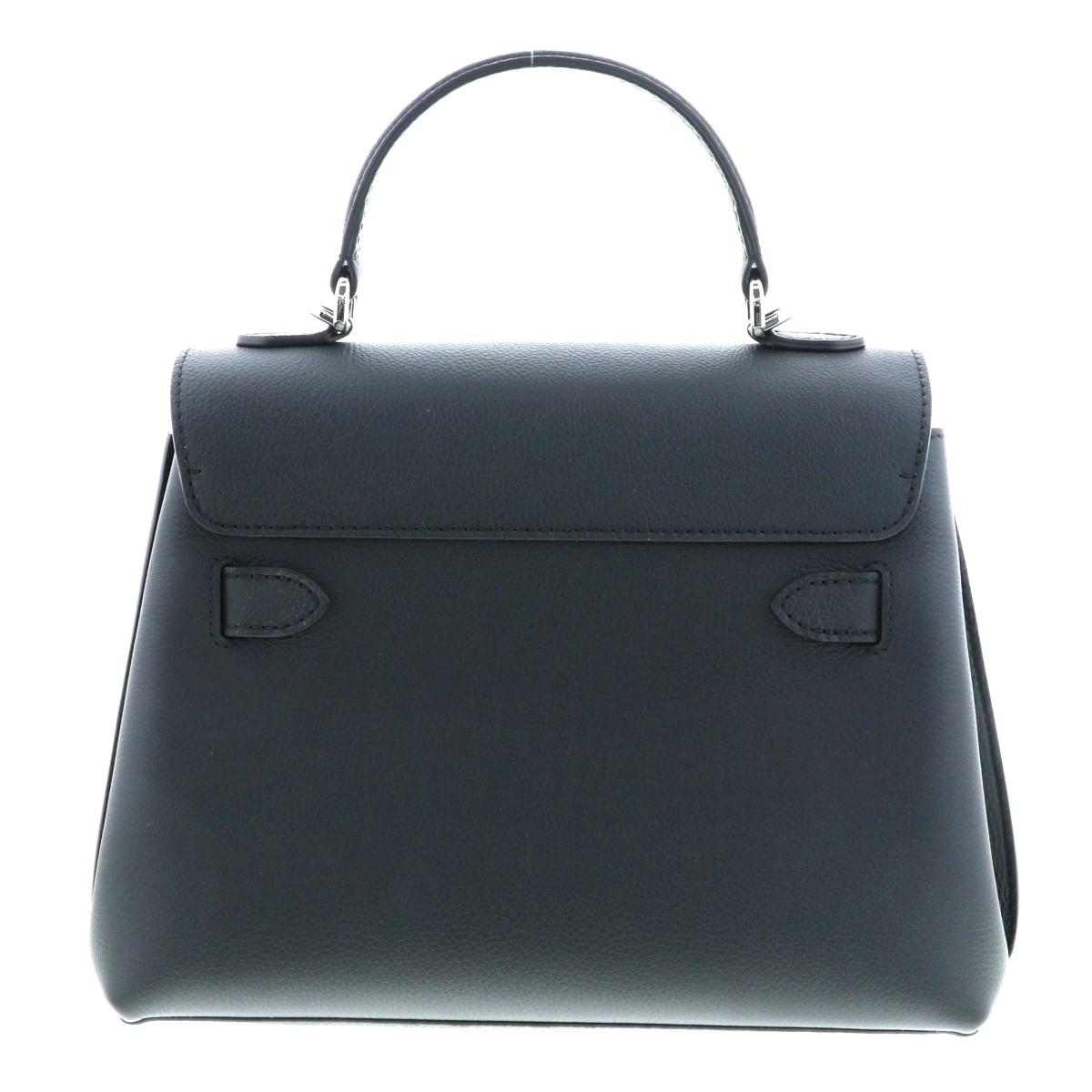 Louis Vuitton LockMe Ever BB Calf Leather Handbag Black
