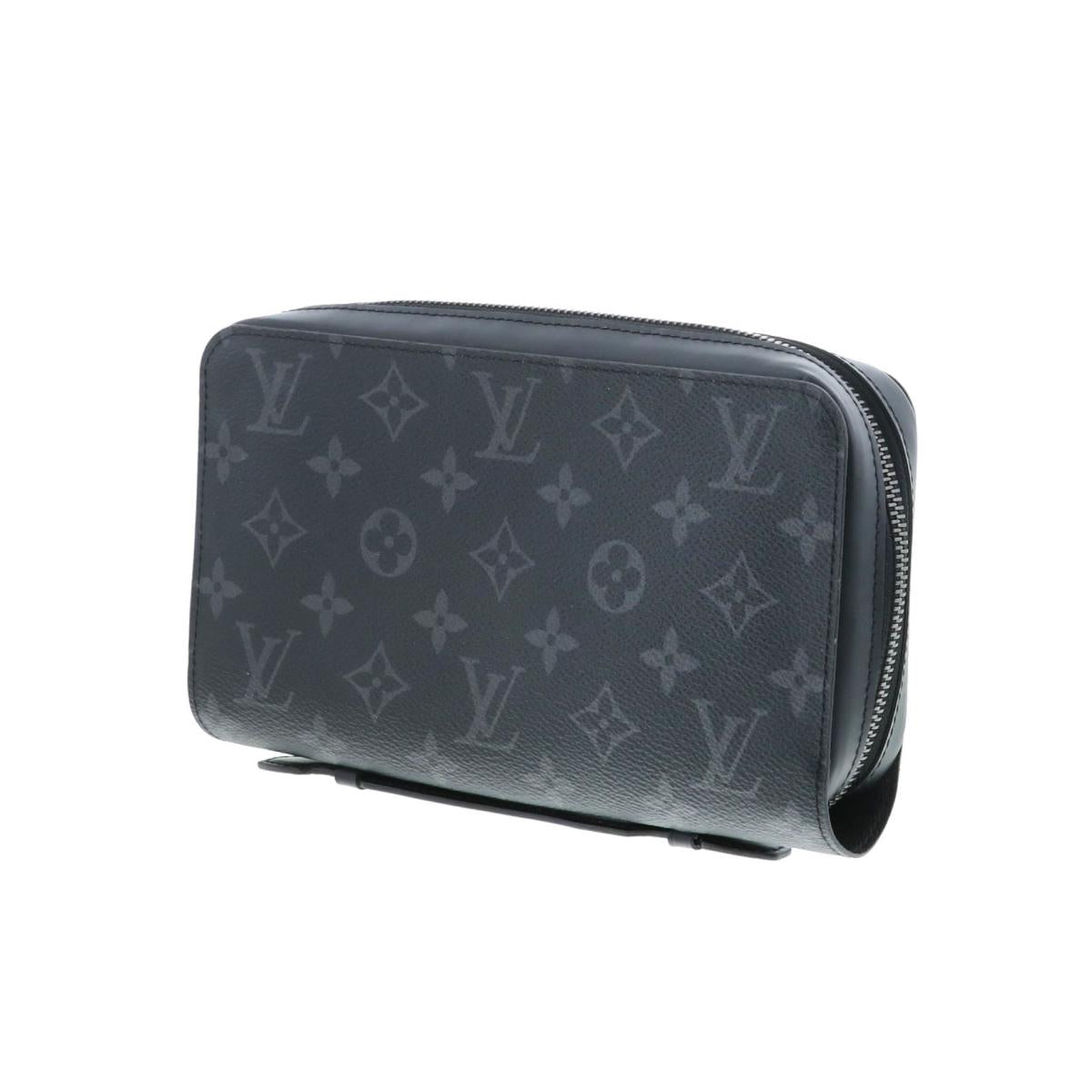 Louis Vuitton Zippy Monogram Eclipse Long Wallet