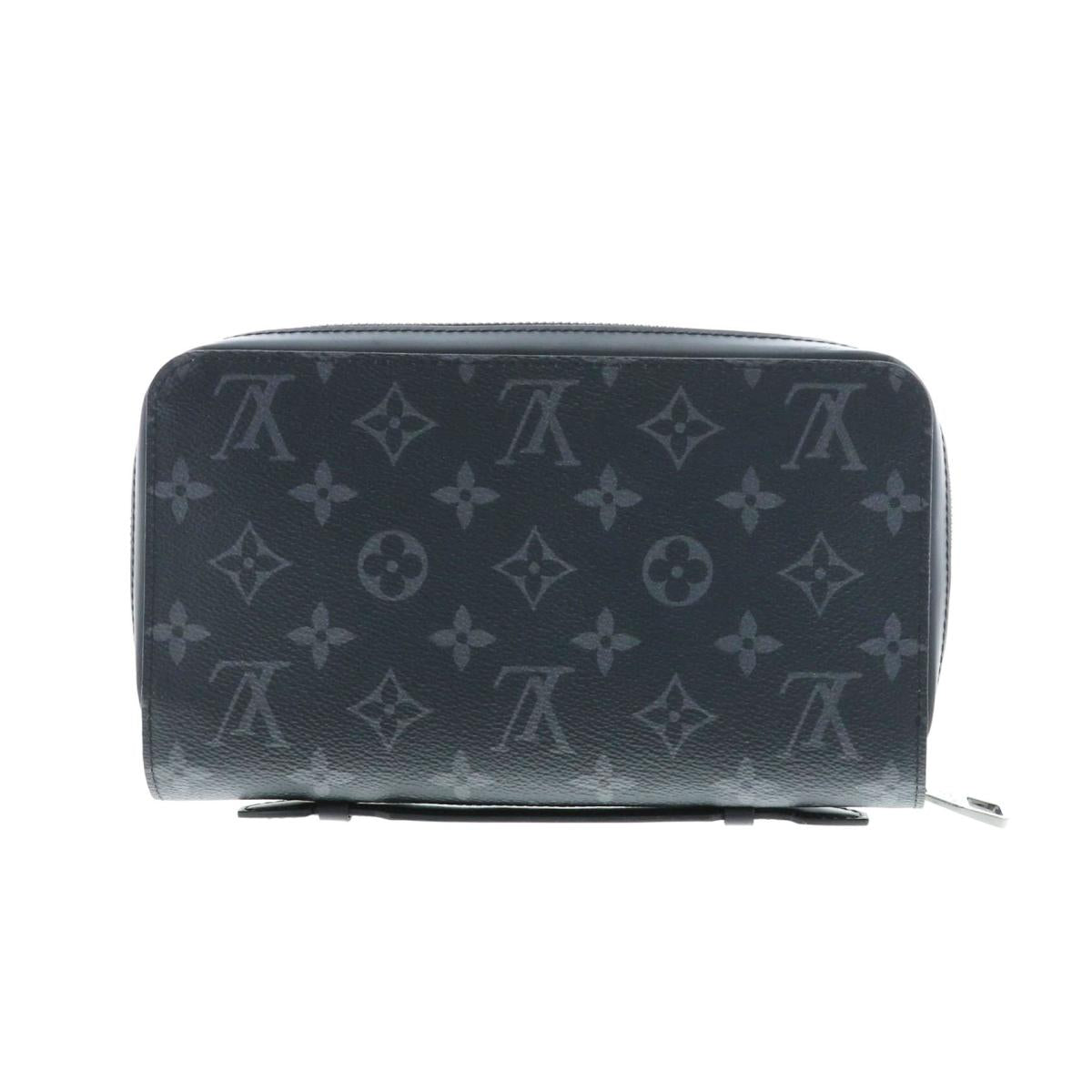 Louis Vuitton Zippy Monogram Eclipse Long Wallet