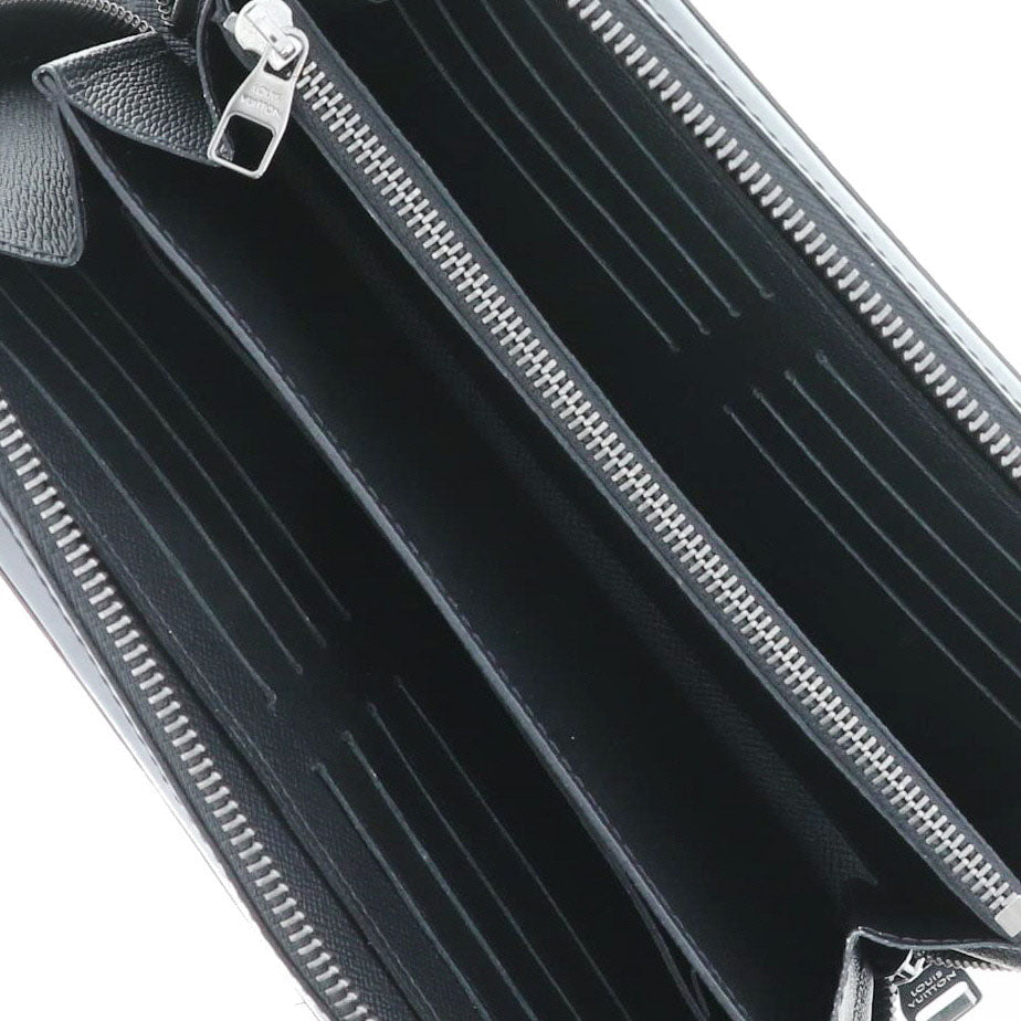 Louis Vuitton Zippy Monogram Eclipse Long Wallet