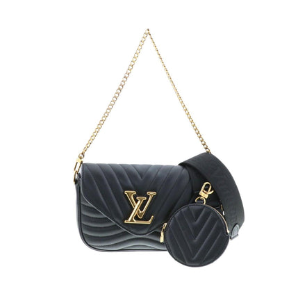 Louis Vuitton Multi Pochette Calf Leather Shoulde Bag