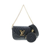 Louis Vuitton Multi Pochette Calf Leather Shoulde Bag