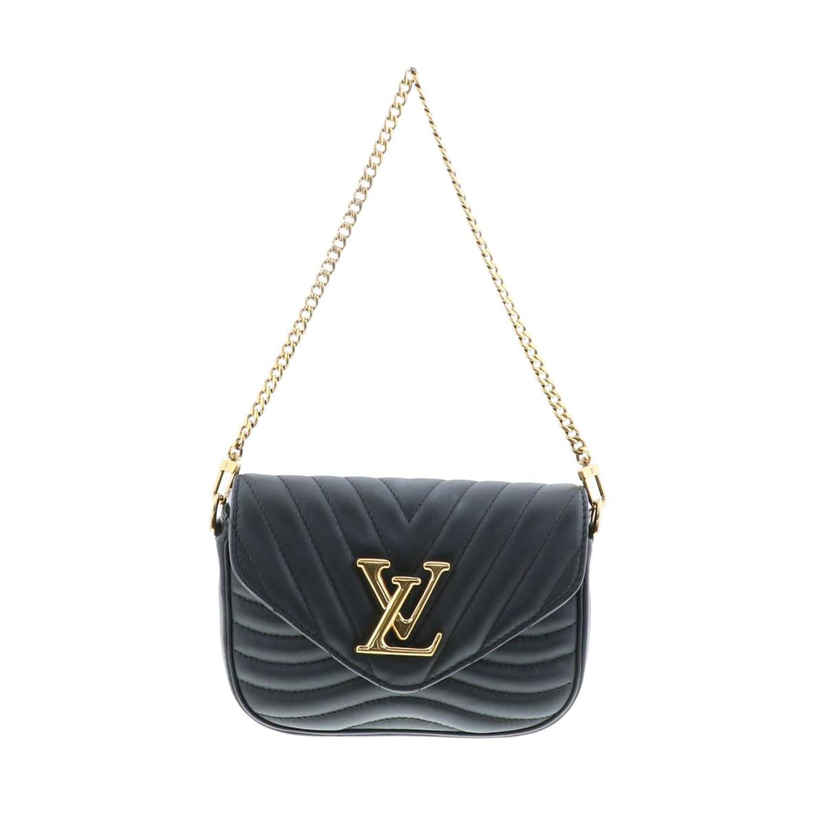 Louis Vuitton Multi Pochette Calf Leather Shoulde Bag