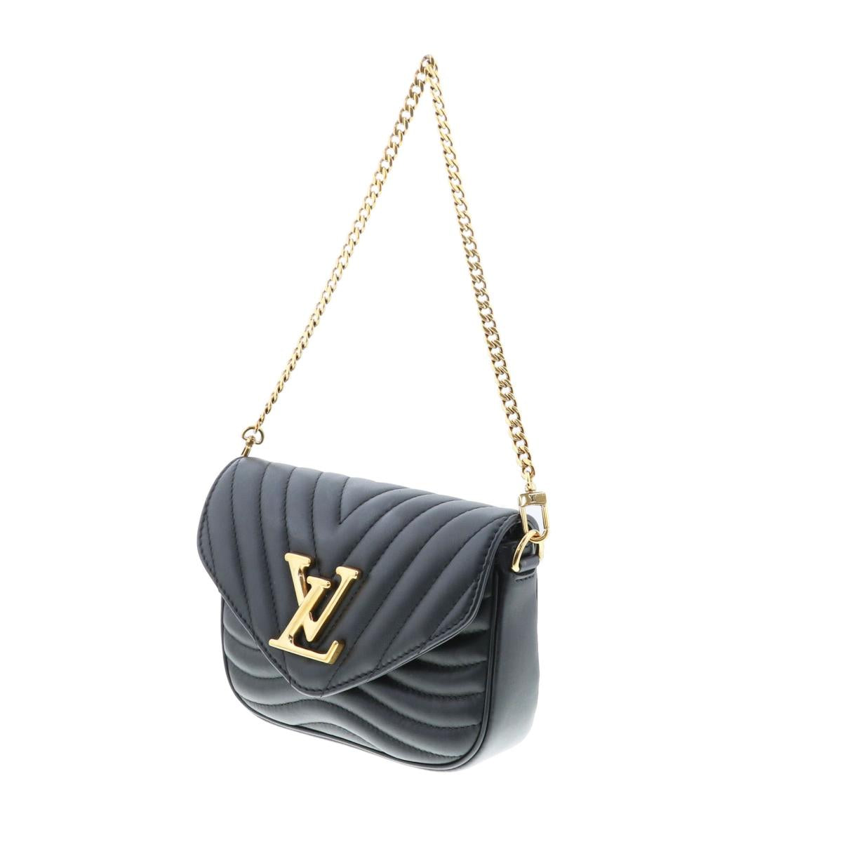 Louis Vuitton Multi Pochette Calf Leather Shoulde Bag