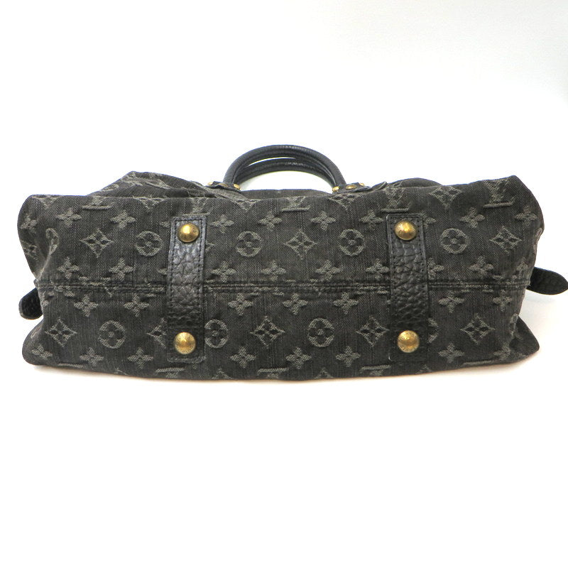 Louis Vuitton Monogram Neo cabby Denim Handbag Black