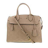 Louis Vuitton Monogram Empreinte Beige Ponfu MM Handbag