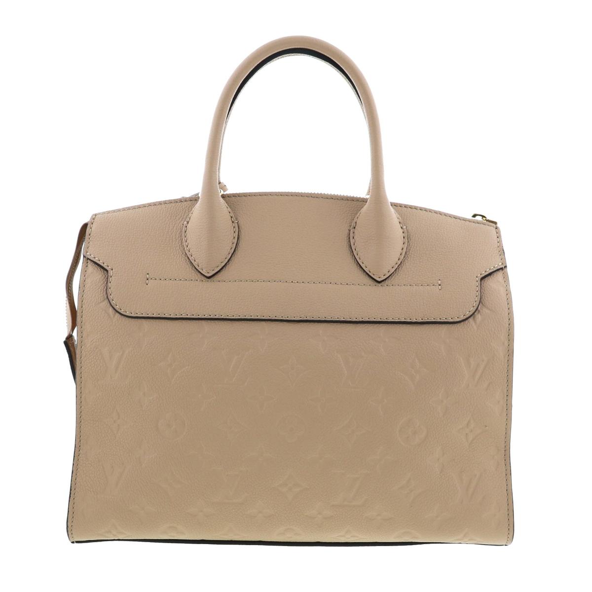 Louis Vuitton Monogram Empreinte Beige Ponfu MM Handbag