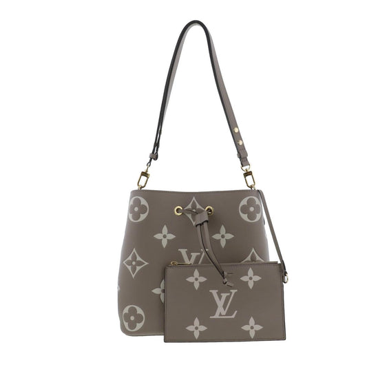 Louis Vuitton Neonoe MM Messenger Bag Monogram Gray