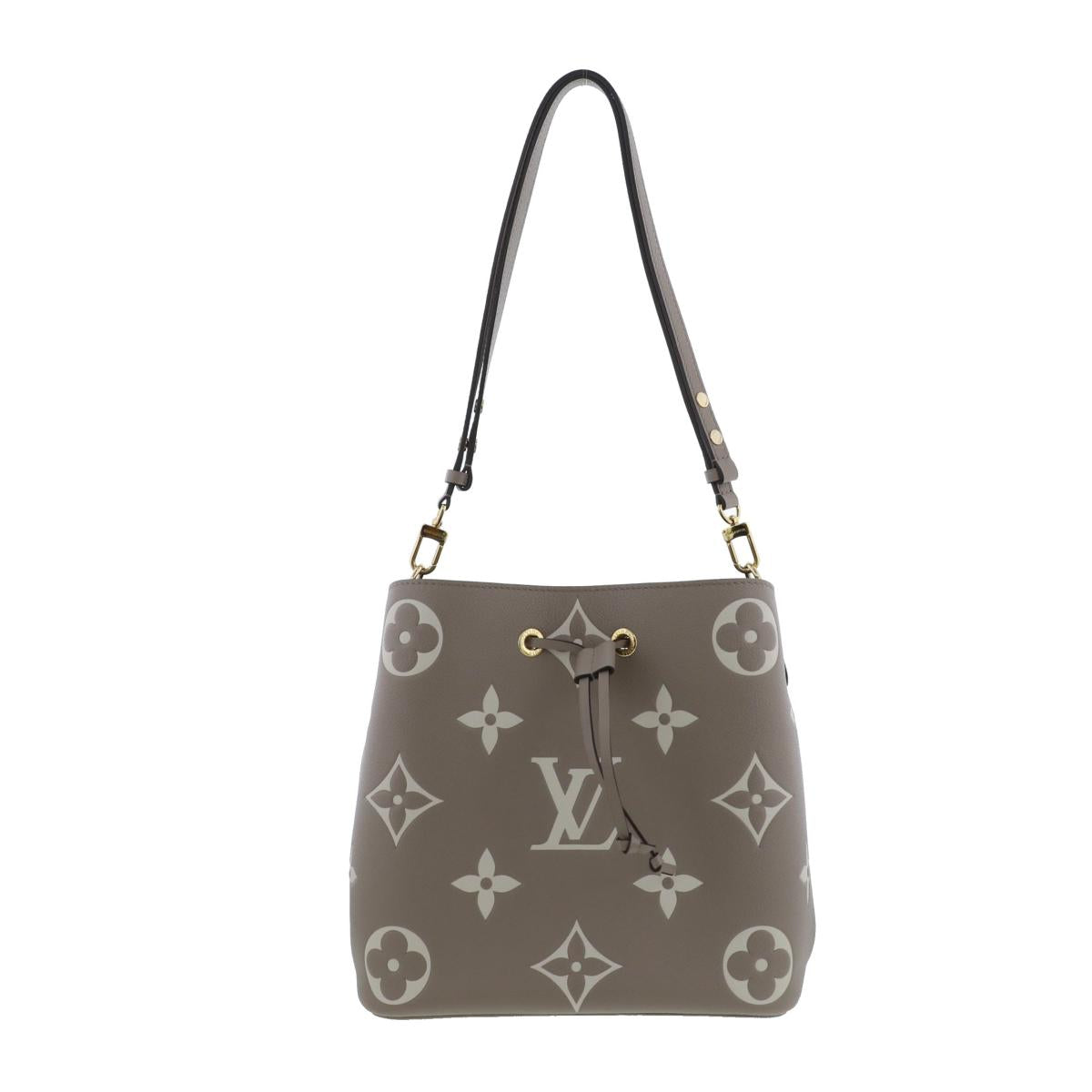 Louis Vuitton Neonoe MM Messenger Bag Monogram Gray