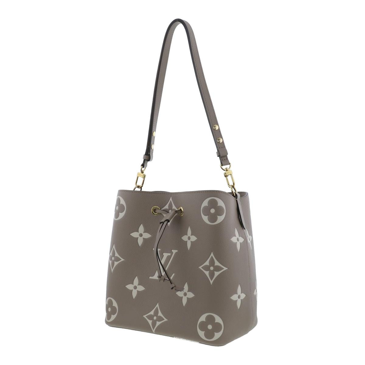 Louis Vuitton Neonoe MM Messenger Bag Monogram Gray