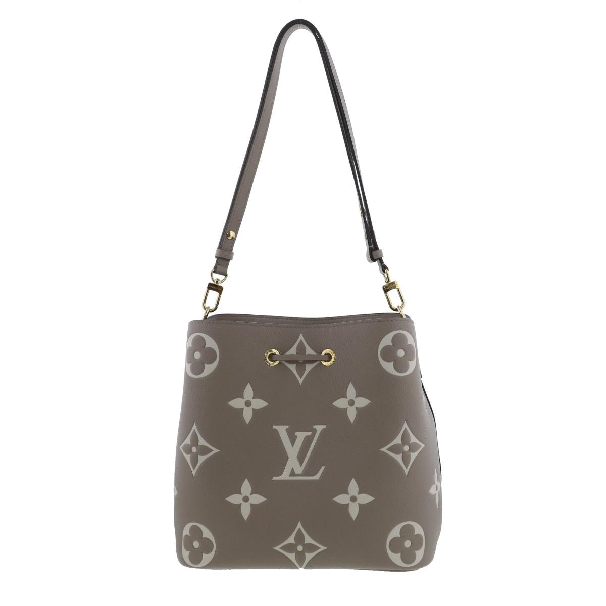 Louis Vuitton Neonoe MM Messenger Bag Monogram Gray