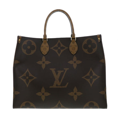 Louis Vuitton On the Go GM Bag Tote Bag Brown