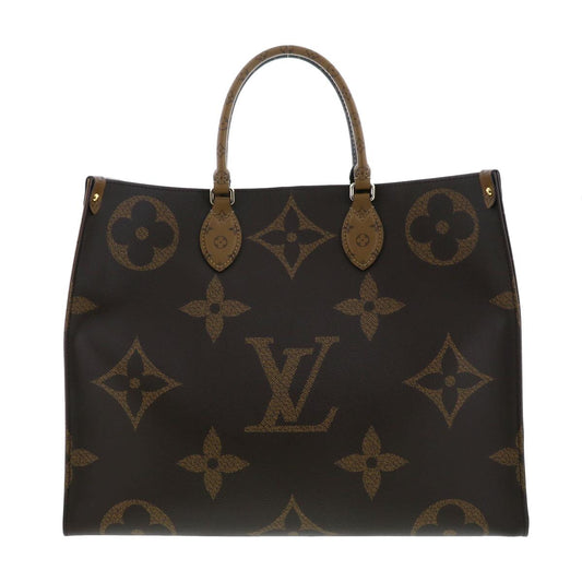 Louis Vuitton On the Go GM Bag Tote Bag Brown
