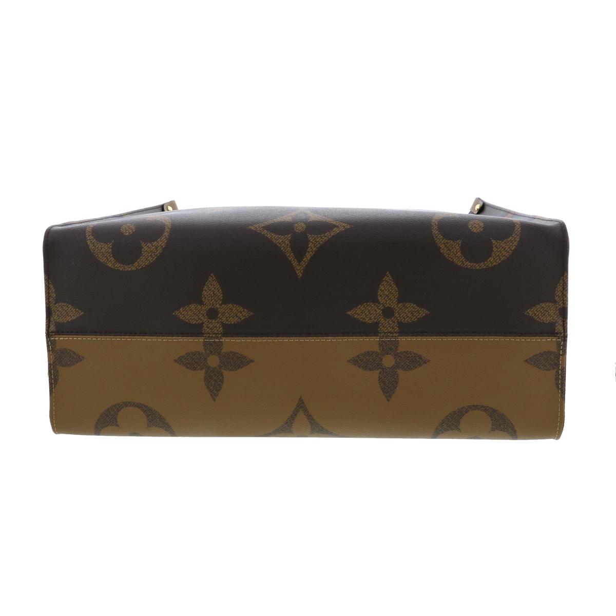 Louis Vuitton On the Go GM Bag Tote Bag Brown