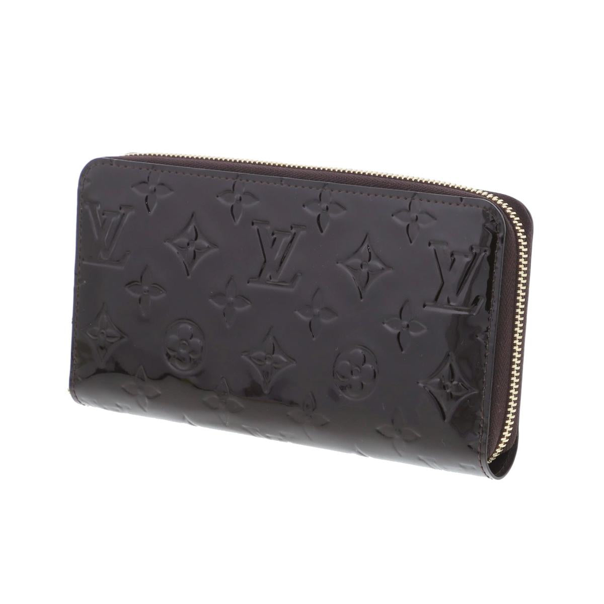 Louis Vuitton Vernis Amarante  Zippy Long Wallet