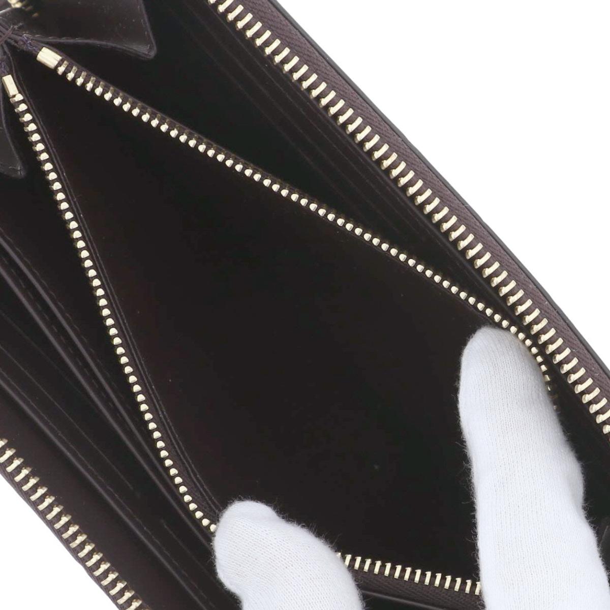 Louis Vuitton Vernis Amarante  Zippy Long Wallet