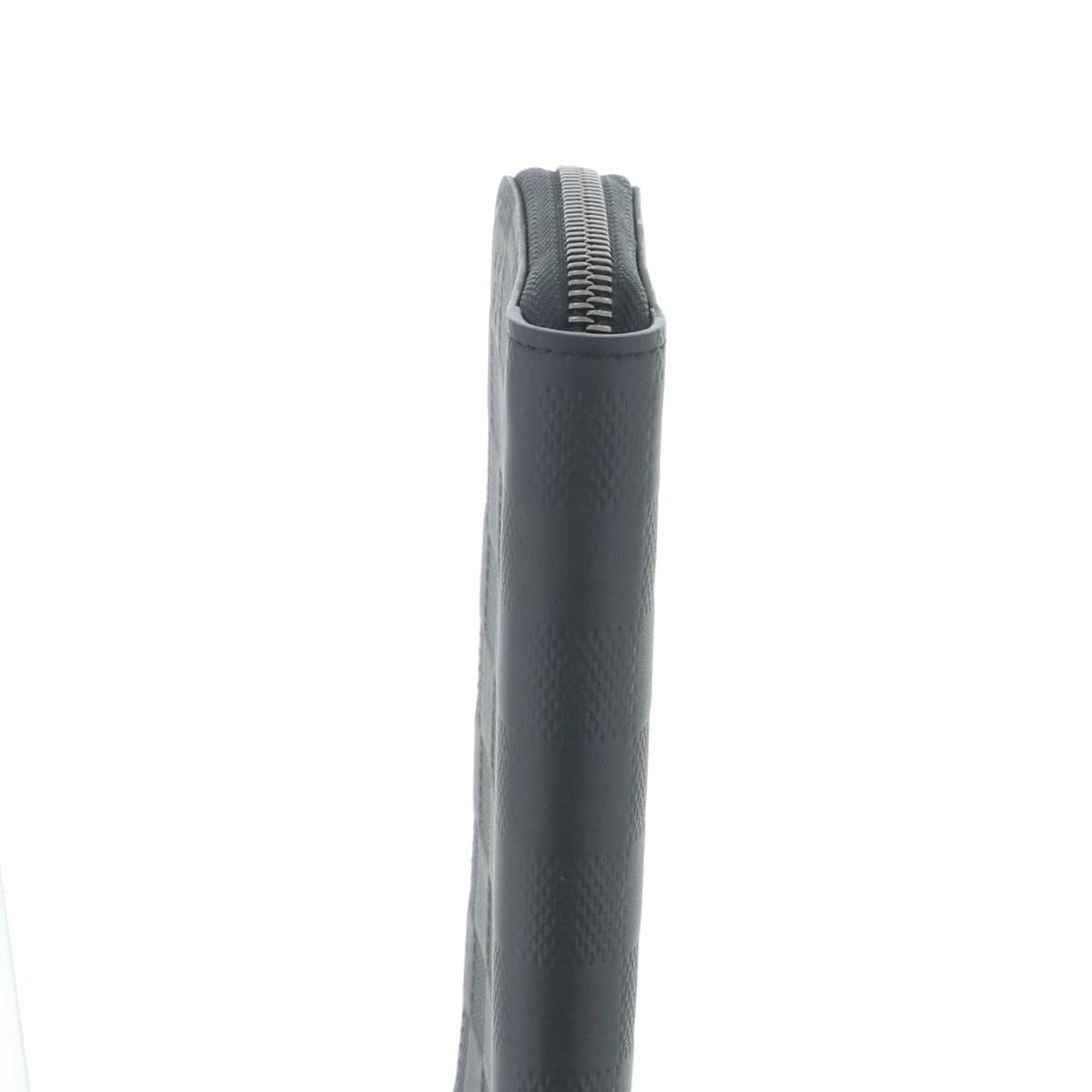 Louis Vuitton Zippy Vertical Long Wallet Black