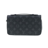 Louis Vuitton Monogram Eclipse Zippy Long Wallet