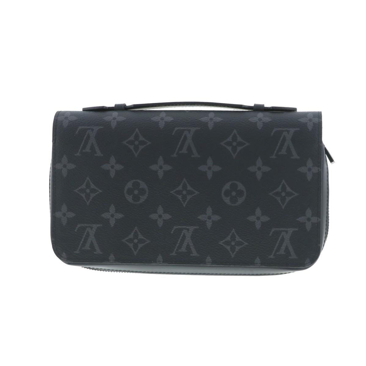 Louis Vuitton Monogram Eclipse Zippy Long Wallet