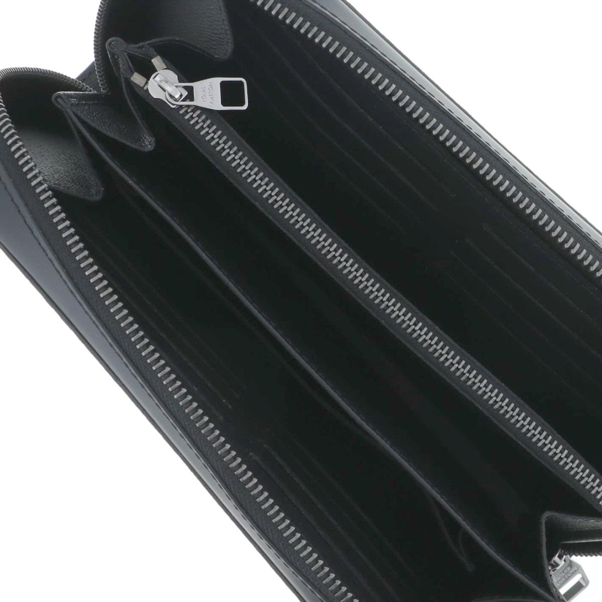 Louis Vuitton Monogram Eclipse Zippy Long Wallet