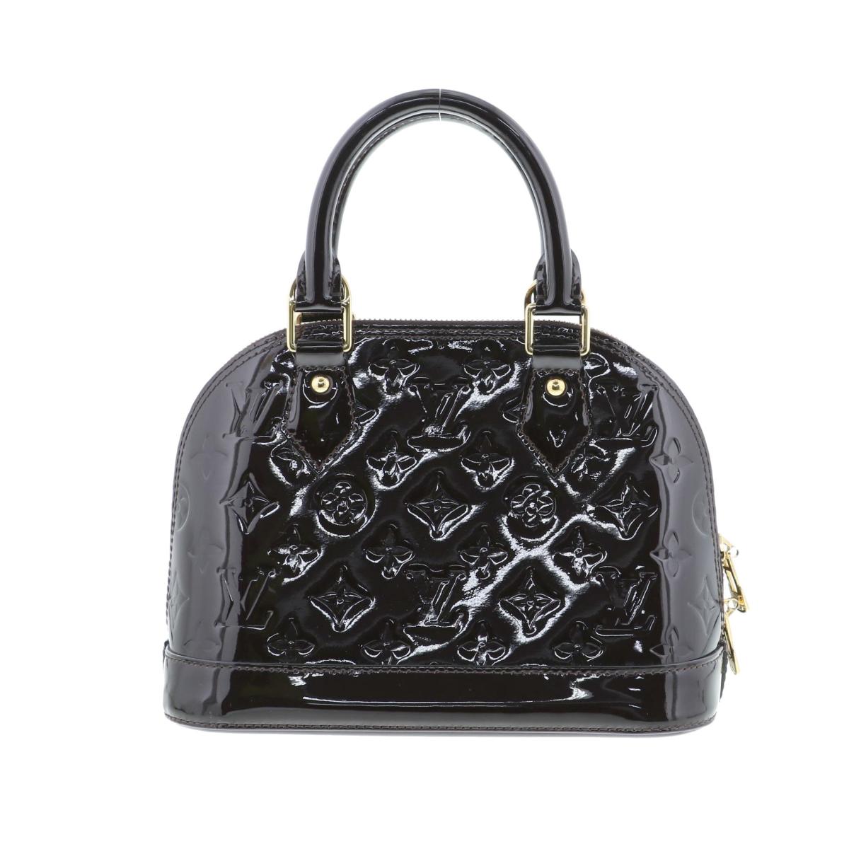 Louis Vuitton Vernis Amarant Purple Alma BB Shoulder Bag