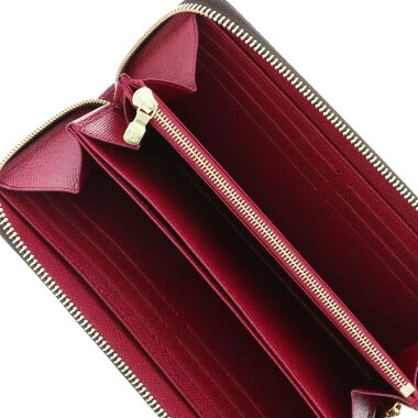 Louis Vuitton Monogram Fuchsia Zippy Long Wallet