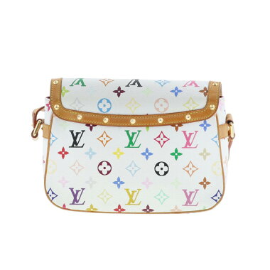 Louis Vuitton Sologne Multicolor Canvas Shoulder Bag White