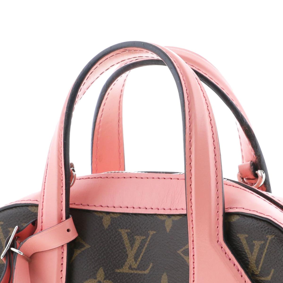 Louis Vuitton Dora PM Monogram Shoulder Bag Pink