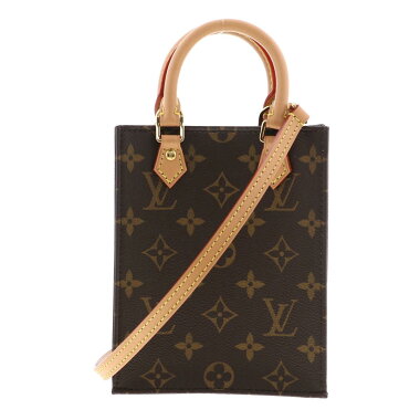 Louis Vuitton Petite Monogram Sac Plat Shoulder Bag