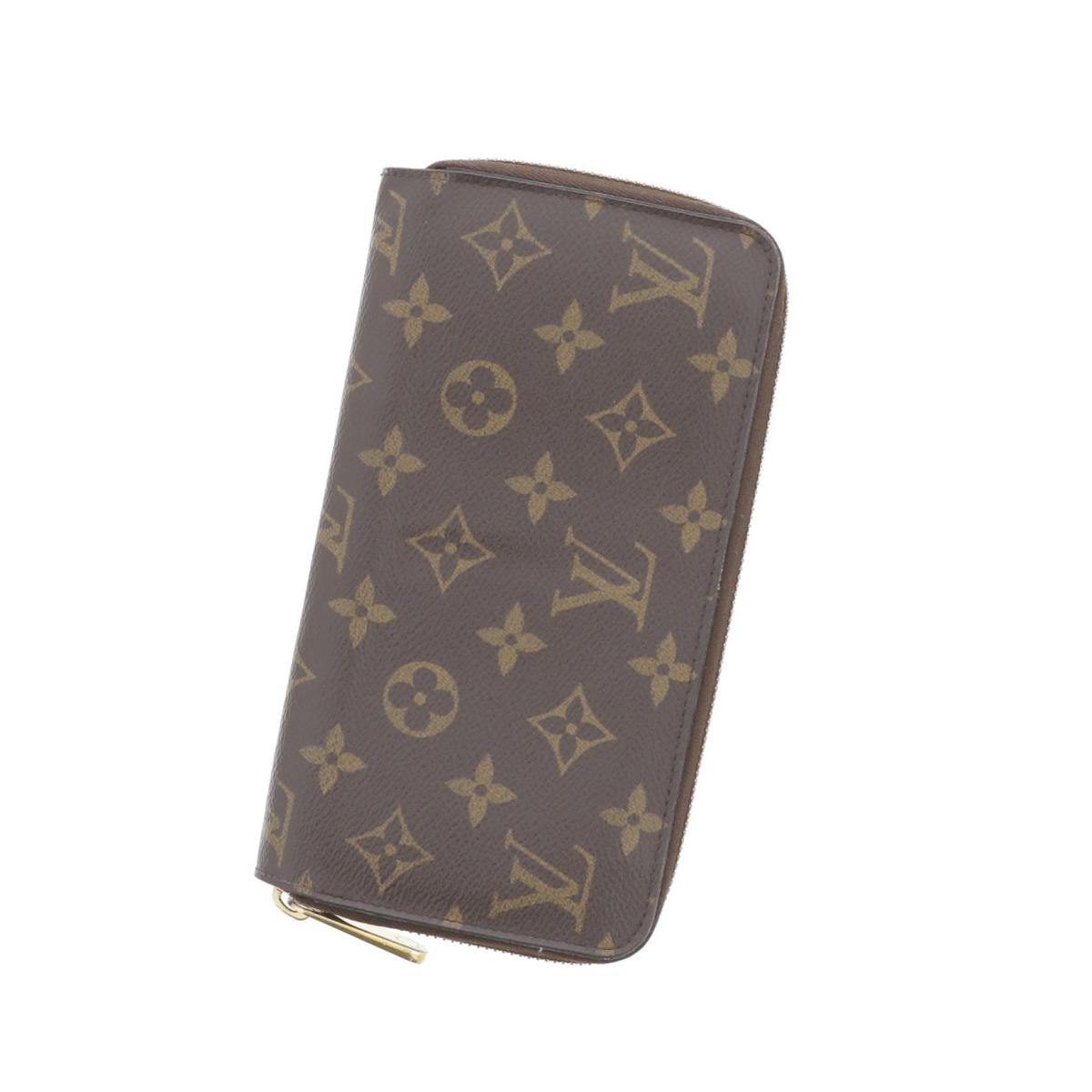 Louis Vuitton Monogram Marron Zippy Long Wallet