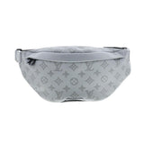 Louis Vuitton Discovery Monogram Shadow Bum Bag Silver