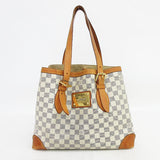 Louis Vuitton Damier Azur Hampstead MM Tote Bag