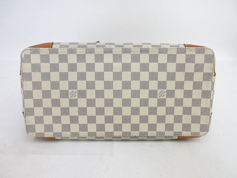 Louis Vuitton Damier Azur Hampstead MM Tote Bag