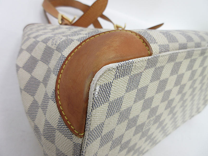 Louis Vuitton Damier Azur Hampstead MM Tote Bag