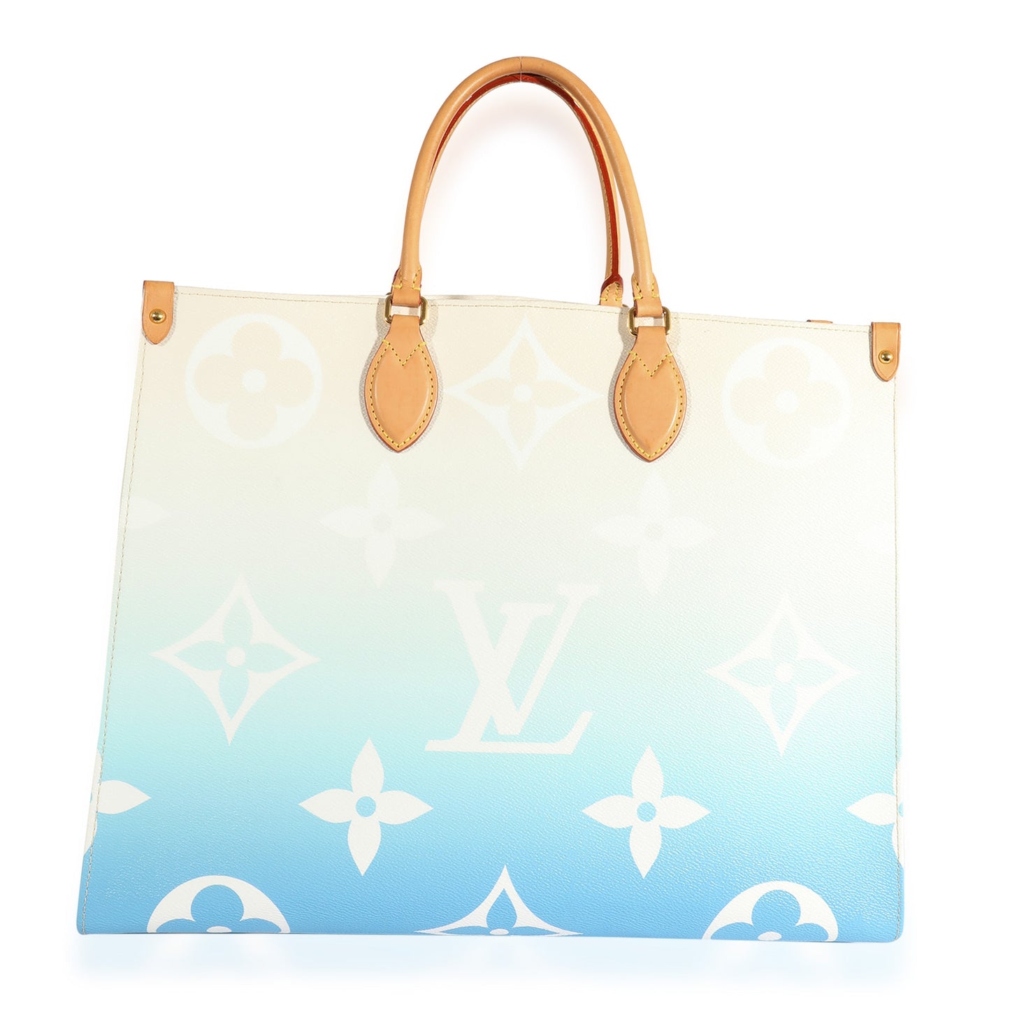 Louis Vuitton Louis Vuitton Blue Monogram Giant By The Pool Onthego GM
