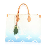 Louis Vuitton Louis Vuitton Blue Monogram Giant By The Pool Onthego GM