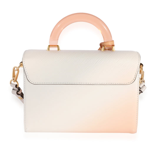 Louis Vuitton Louis Vuitton Pink Gradient Epi Twist MM Top Handle Bag