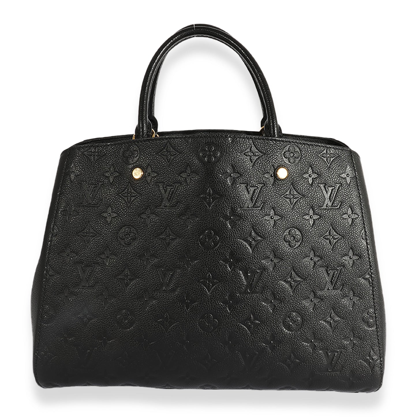 Louis Vuitton Louis Vuitton Black Monogram Empreinte Montaigne GM