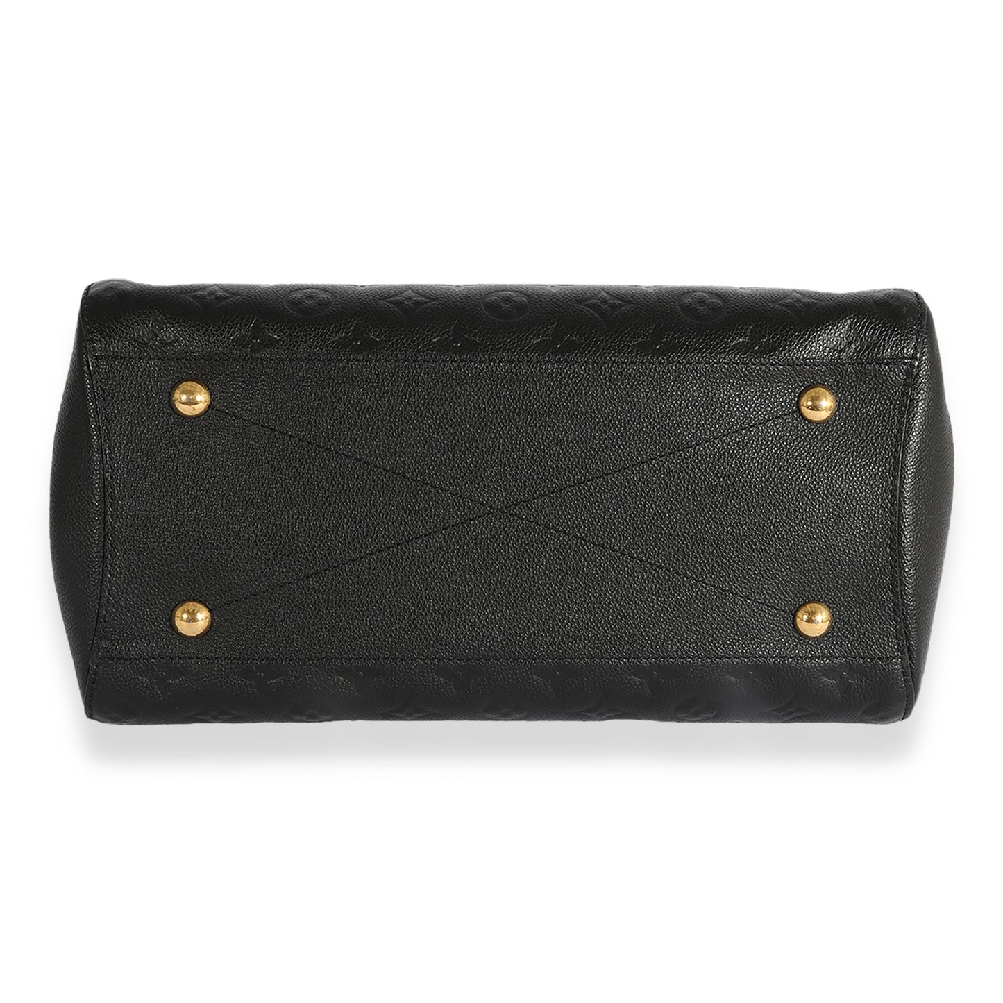 Louis Vuitton Louis Vuitton Black Monogram Empreinte Montaigne GM