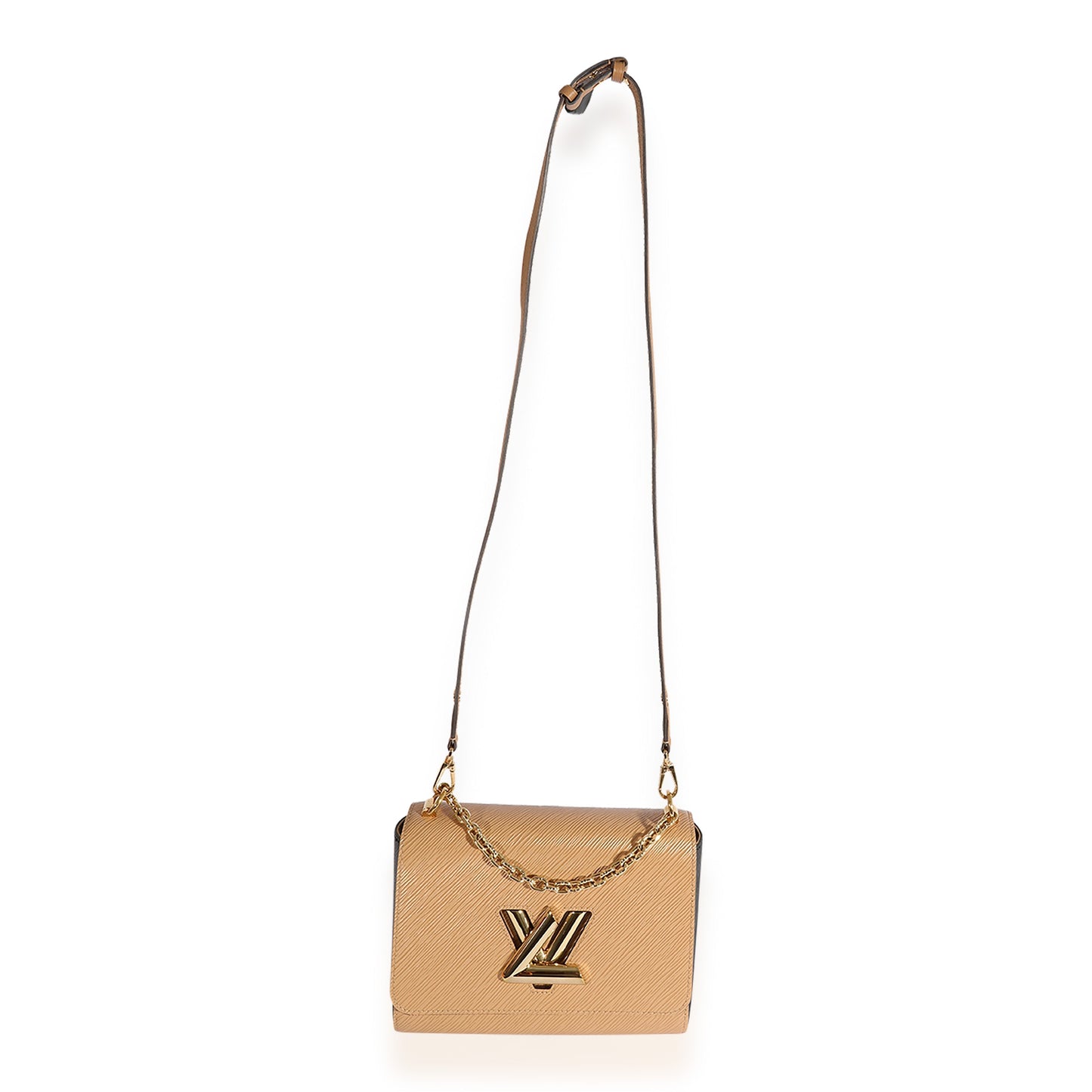 Louis Vuitton Louis Vuitton Camel & Black Epi Leather Twist MM