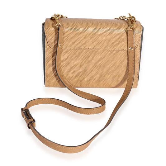 Louis Vuitton Louis Vuitton Camel & Black Epi Leather Twist MM